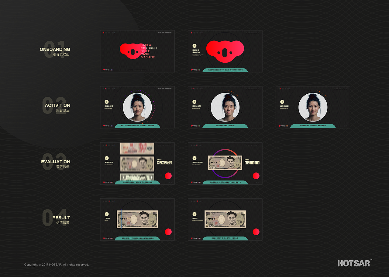 交互装置 —— 网易考拉笑容ATM | 笑一笑，能致富！