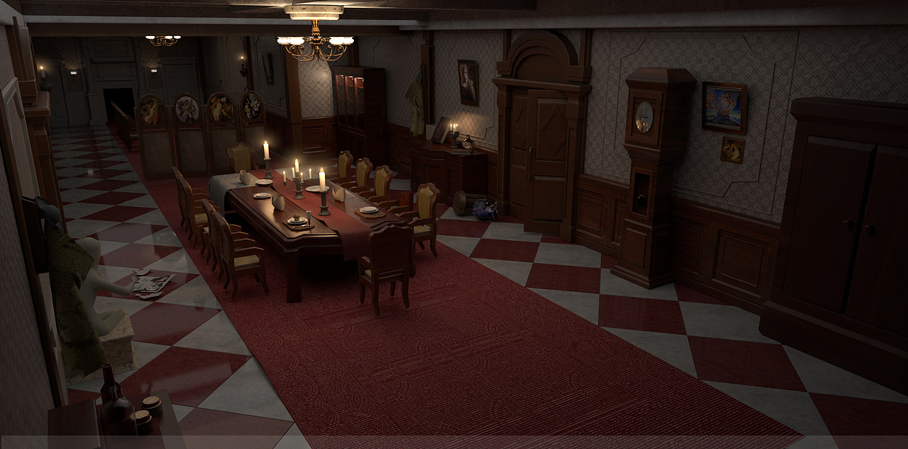 第五人格概念场景练习（图ZMTY0NzgzNjQ0） - 场景 - 站酷设计师墨鸢撒嘛原创素材 - 站酷ZCOOL