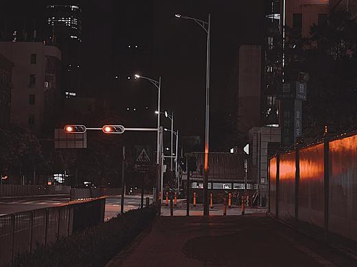 城市的街景