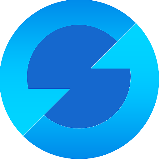 临摹深蓝色图标