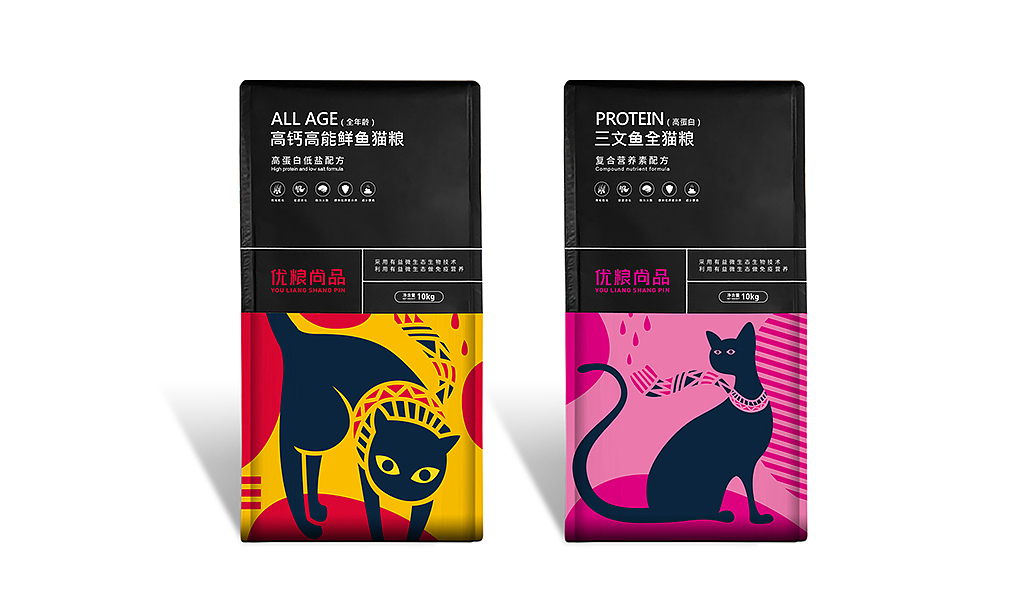 优粮尚品宠物食品包装设计