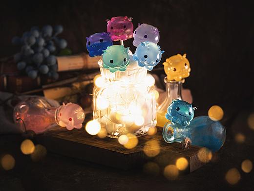 潮玩 ｜ 噗噜噗噜的日常 万圣节lite版（个人主页-ZNTIzMjgzNTI=） - 产品摄影 - 站酷设计师NEKOKOgraphy原创素材 - 站酷ZCOOL