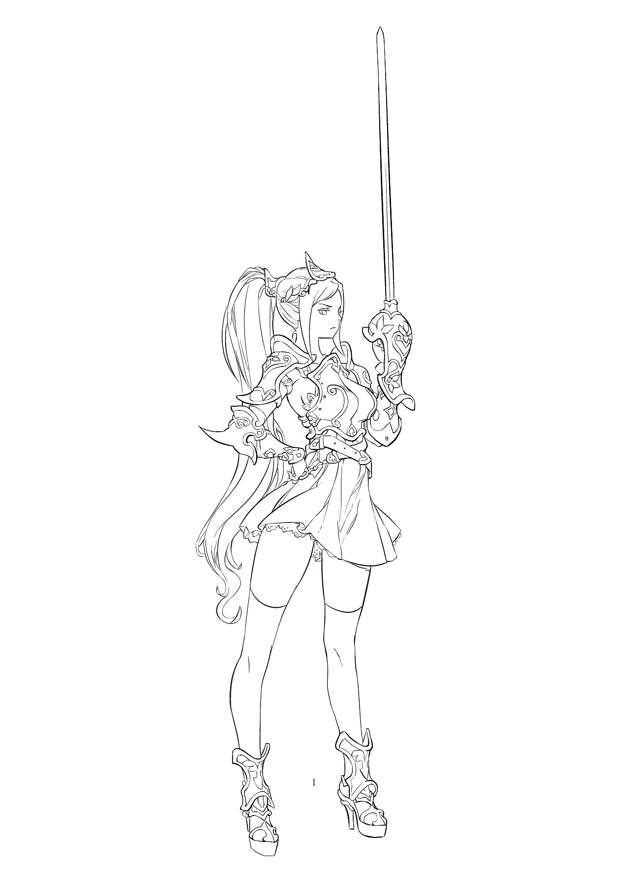 在校描线习作|插画|绘本|二也丸 - 临摹作品 - 站酷 (zcool)