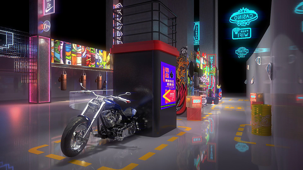 城市创意释集策划方案 抖音新潮风夜市 地摊创意策划案（图ZMjg3NzIzNDI0） - 其他平面 - 站酷设计师耘初品牌设计原创素材 - 站酷ZCOOL