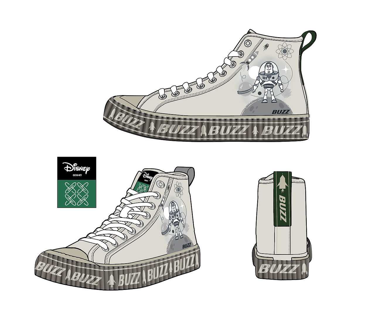 鞋子设计（图ZMjI3OTI3MDA4） - 鞋履设计 - 站酷设计师NkArter原创素材 - 站酷ZCOOL