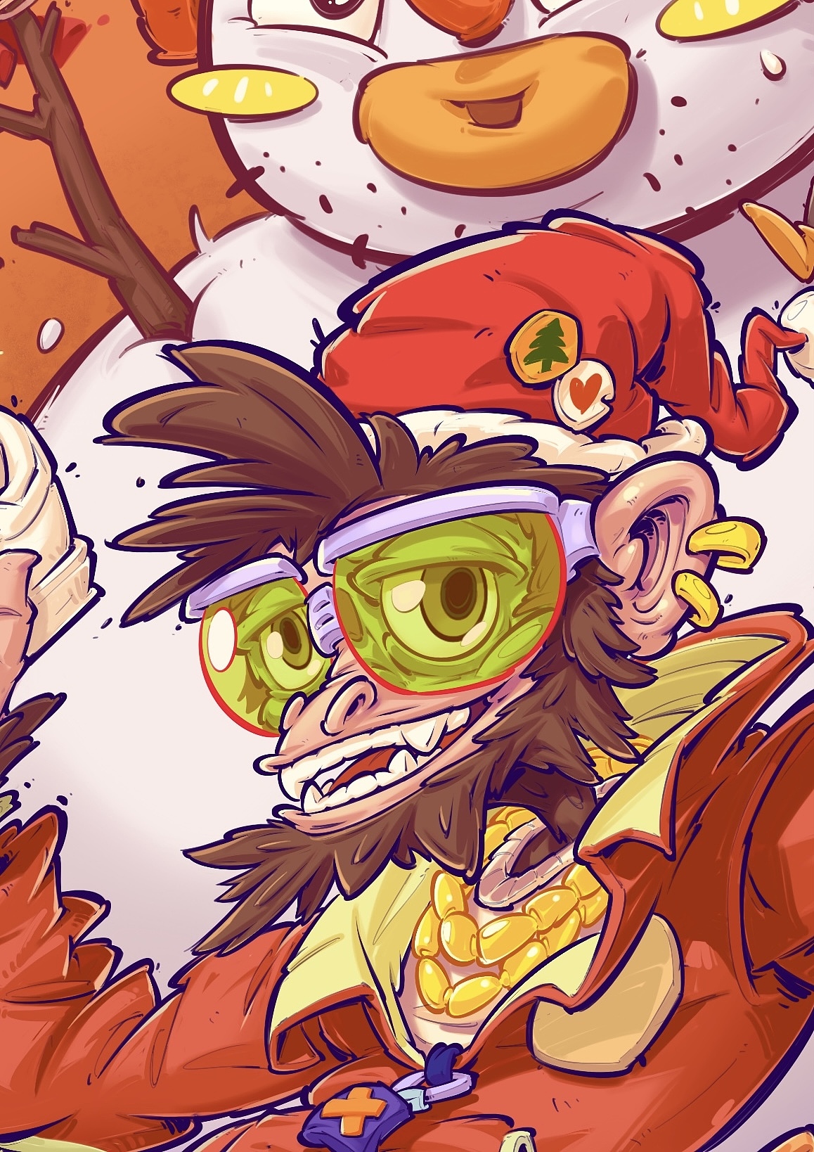 圣诞主题插画|merry Christmas ~🎄🎄🎄