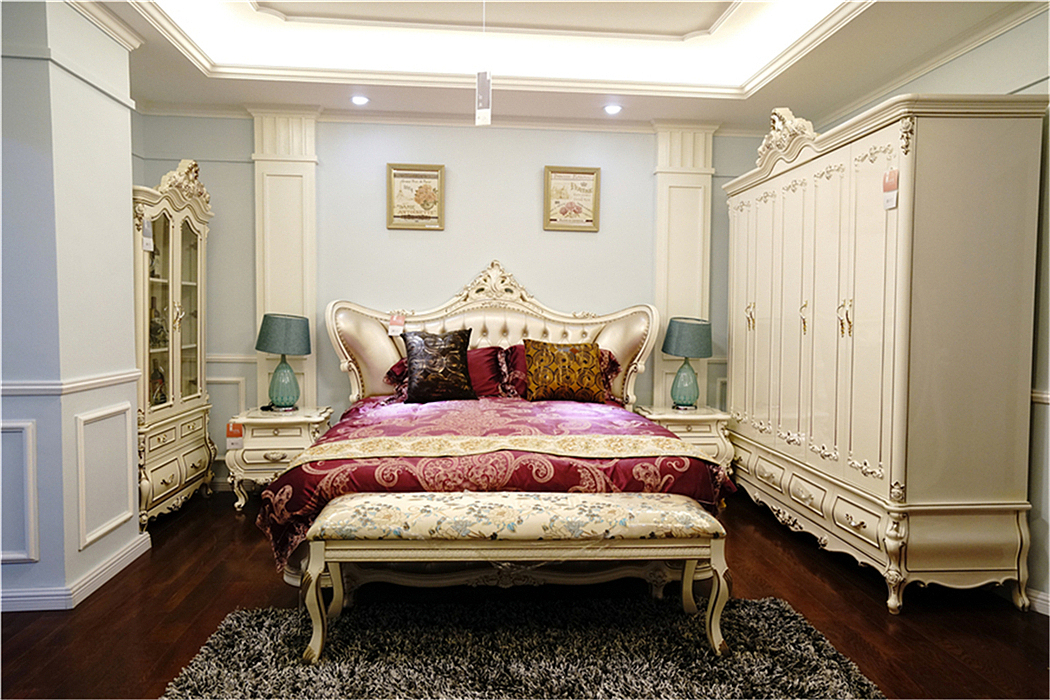 【西安盛腾家装】法式浪漫风格-样板间装修效果图