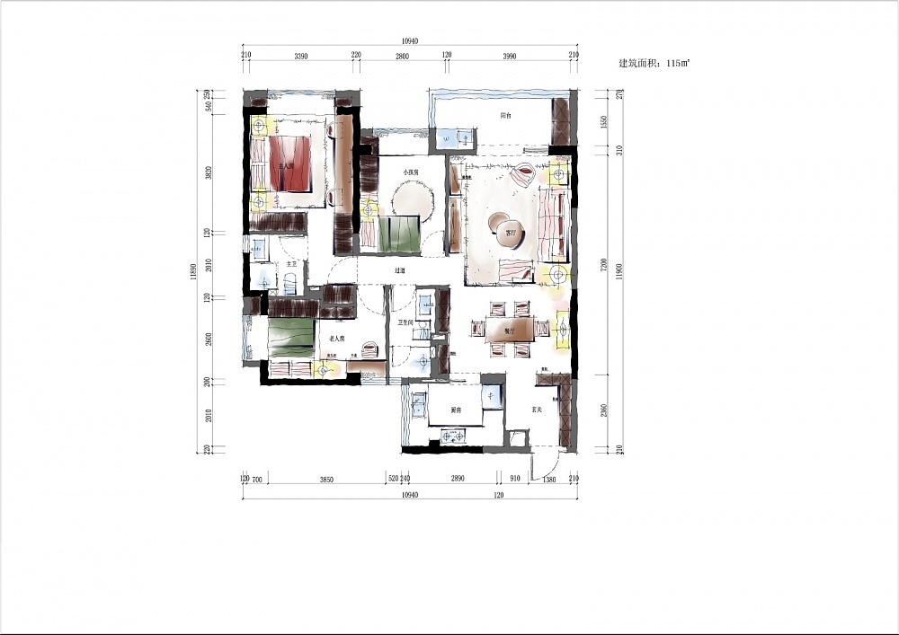 老鹰空间设计 | 北欧极简的生活情怀（图ZMjIwNjk0MzI4） - 家装设计 - 站酷设计师老鹰空间设计原创素材 - 站酷ZCOOL
