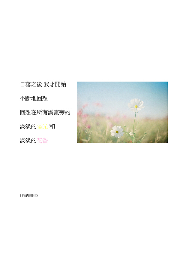轻简设计诗---席慕容诗作摘选（图ZMTAxMDk4MzY=） - 字体/字形 - 站酷设计师刘兵克原创素材 - 站酷ZCOOL