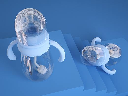 奶瓶建模渲染
