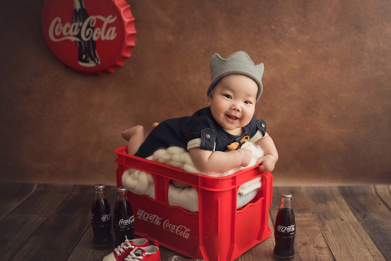 百天宝宝男孩场景