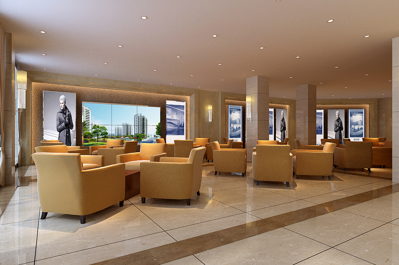 江苏扬州高邮诚信电子商务物流园售楼处（图ZMTQxMTg0Njg=） - 家装设计 - 站酷设计师wangzhongsai原创素材 - 站酷ZCOOL