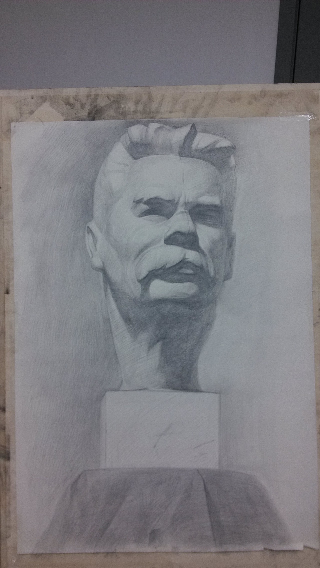 高尔基素描|纯艺术|绘画|糊糊琪_原创作品-站酷zcool