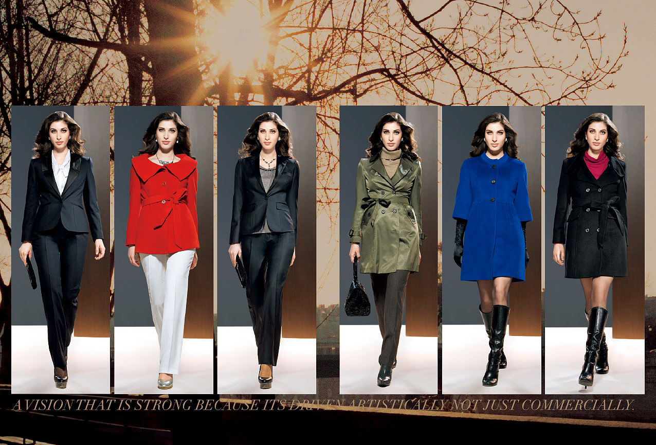 服装摄影大片-希努尔经典11aw品牌形象片