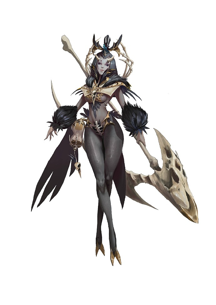 【游戏原画实体班七周作品欣赏】