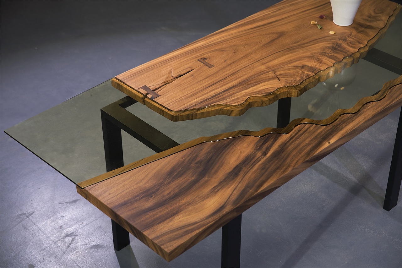 原木创意书桌、吧台、茶台|工业/产品|家具|随性而造 - 原创作品 - 站酷 (ZCOOL)