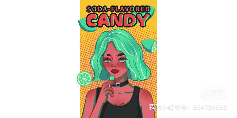 欧美风涂鸦字糖果包装设计（图ZMzE4ODQ1ODU2） - 创作习作 - 站酷设计师在想阿原创素材 - 站酷ZCOOL