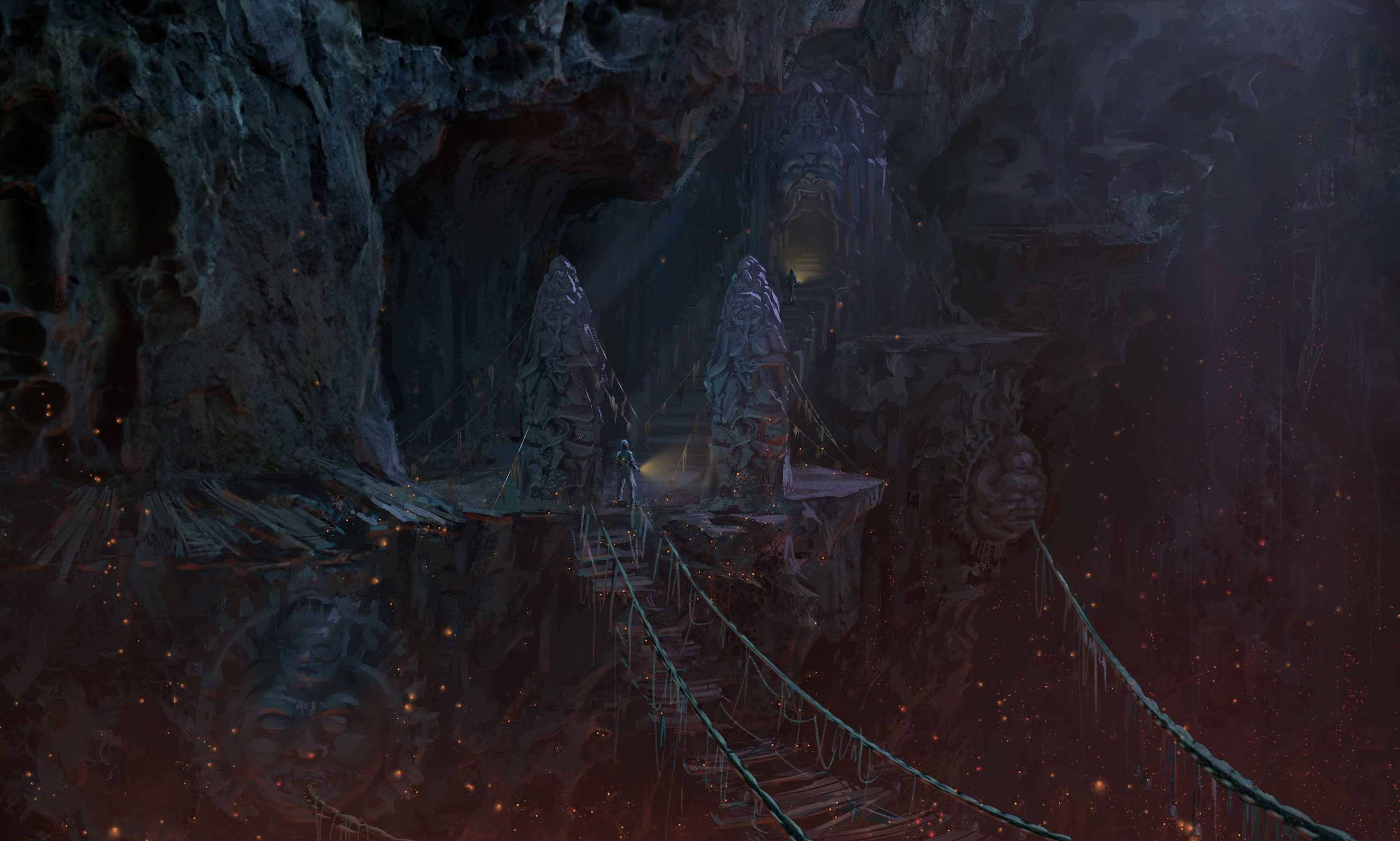 《寻龙诀》气氛图|影视|设定/分镜|徐一一鑫 - 原创作品 - 站酷