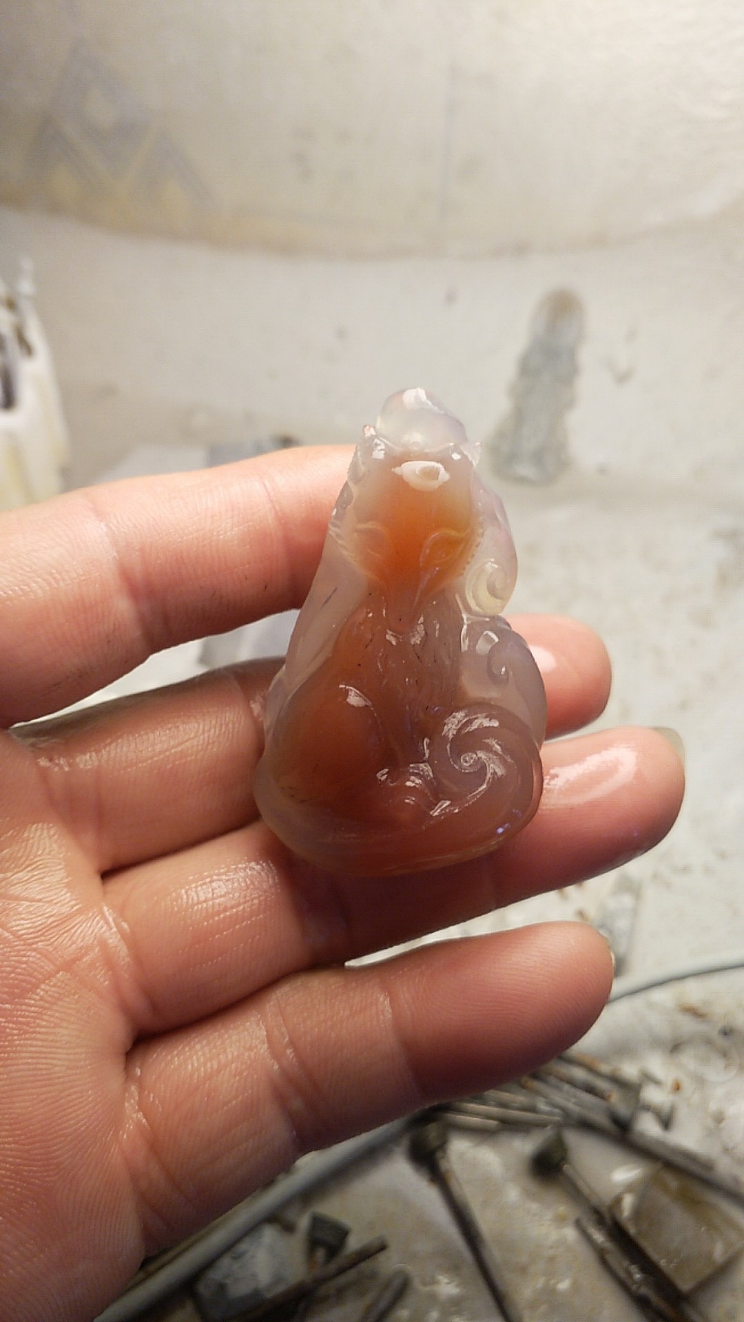 小狐貍（圖ZMTE2NTAyODI0） - 首飾設(shè)計(jì) - 站酷設(shè)計(jì)師南華玉雕原創(chuàng)素材 - 站酷ZCOOL