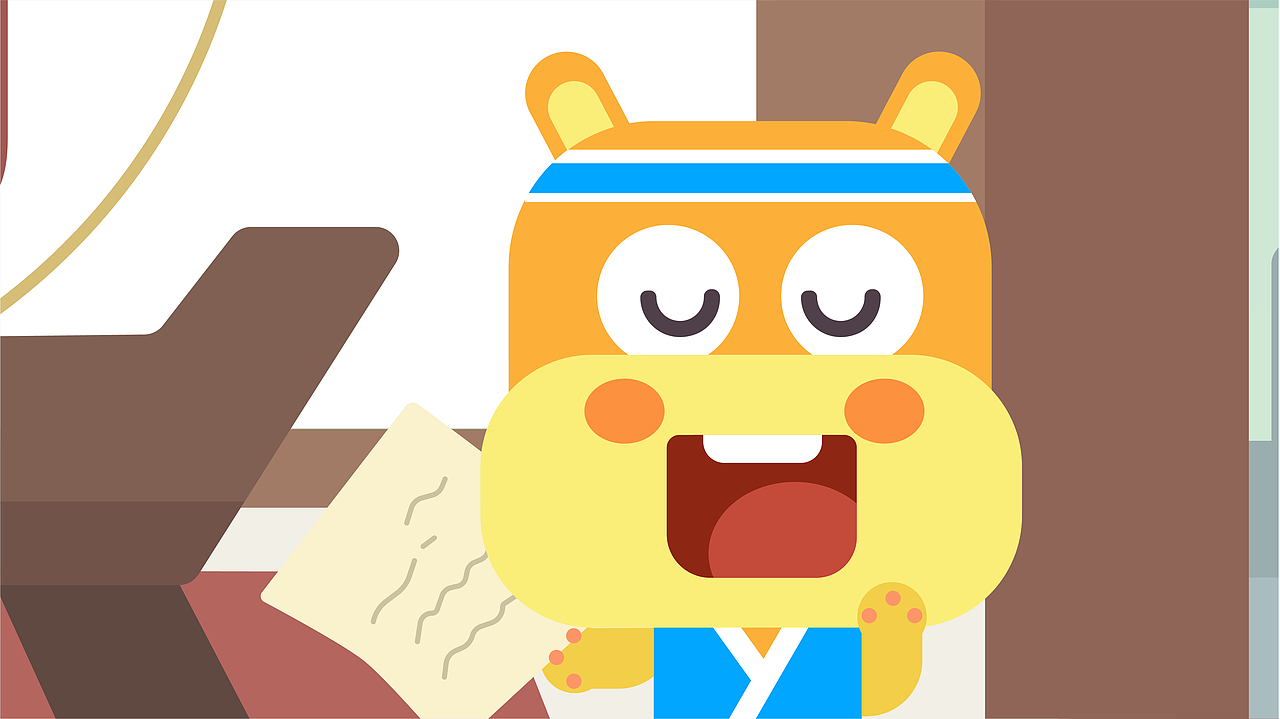 《白居易》教学动画/儿童插画