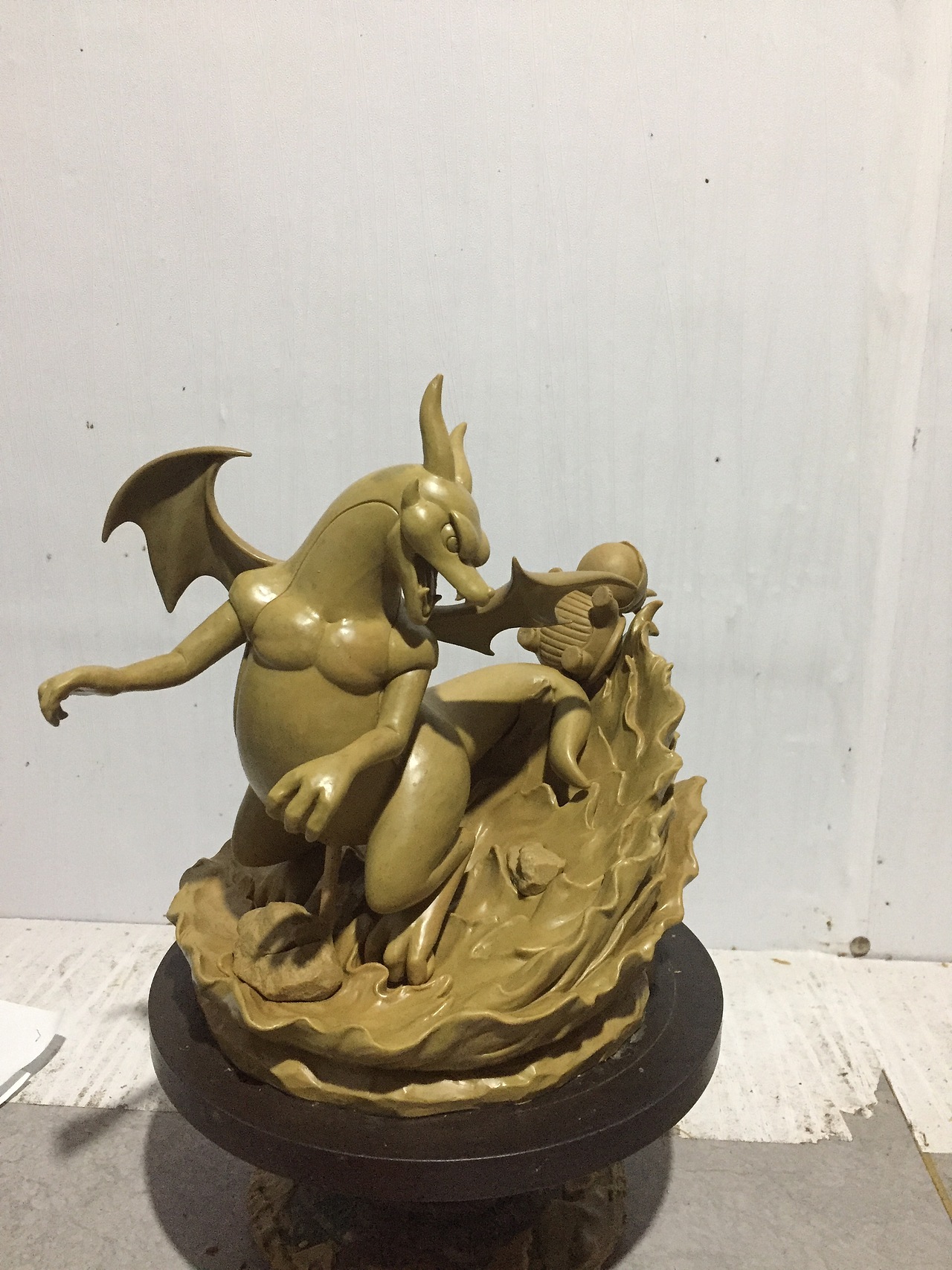 石器时代圣兽青龙摆尾