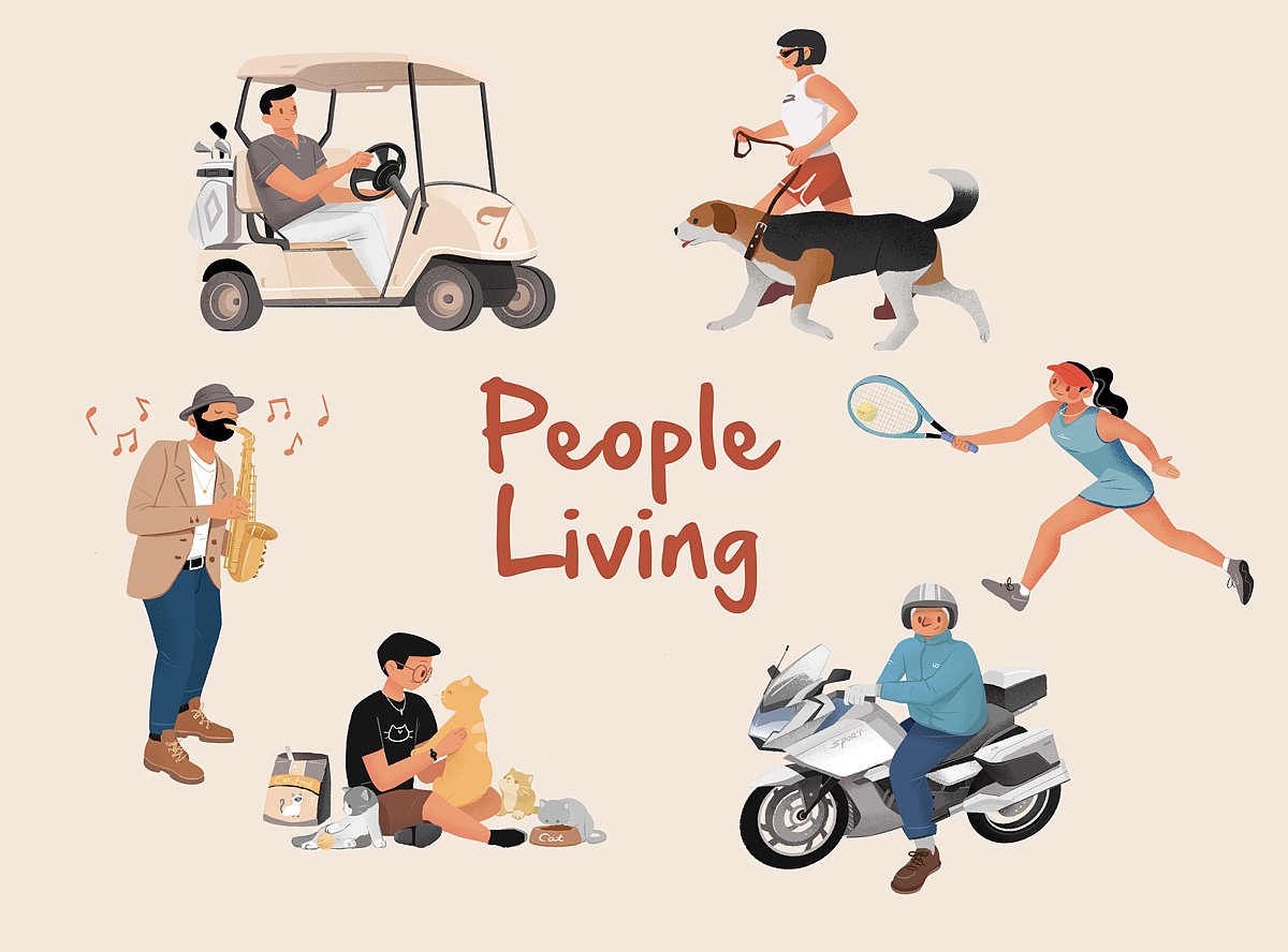 People Living
