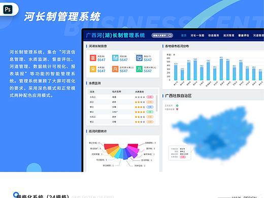 河长制湖长制智能管理系统、栅格化系统、B端