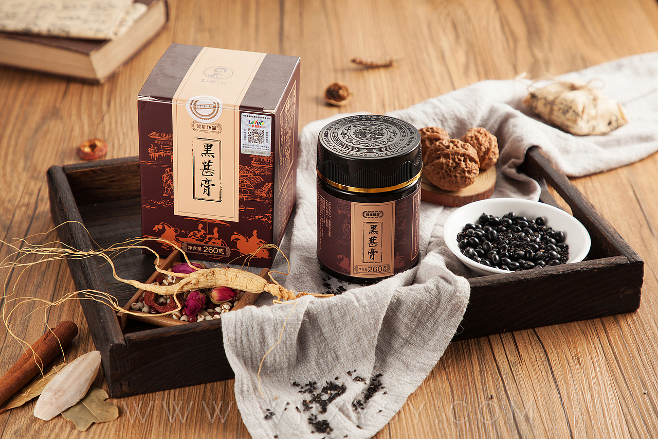 【楚能臻品】中药材摄影，膏滋补品（图ZMTIzNTM2MzEy） - 产品摄影 - 站酷设计师唯艺创索视觉策划原创素材 - 站酷ZCOOL