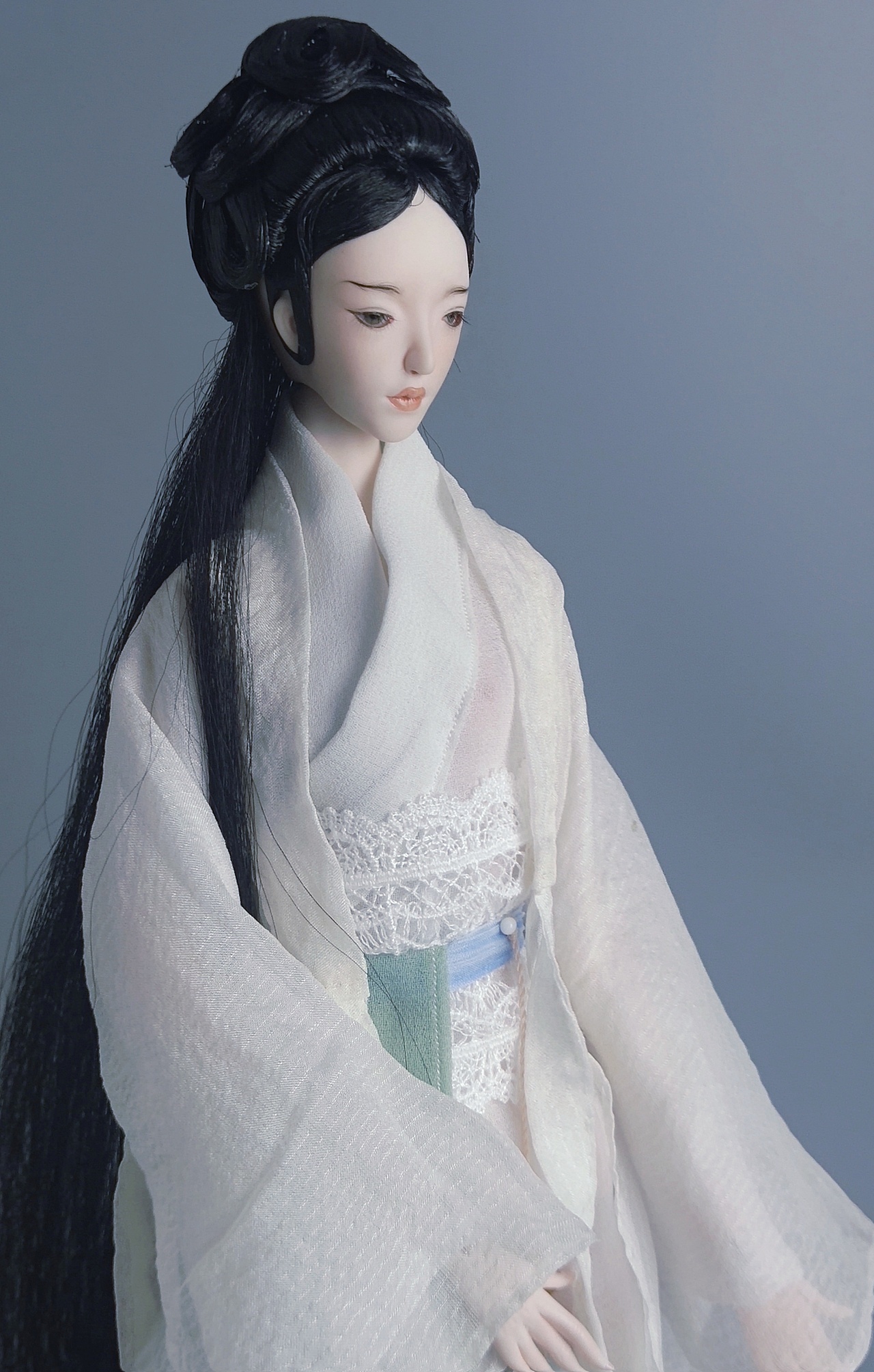 【陶瓷BJD】陶瓷玩偶 聊斋系列之玉板(白牡丹花仙)