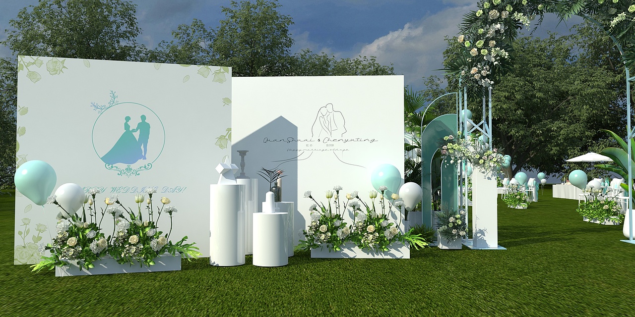 《婚礼纪》舞美设计（图ZMjg1NzcwMTU2） - 其他三维 - 站酷设计师K_Rampro原创素材 - 站酷ZCOOL