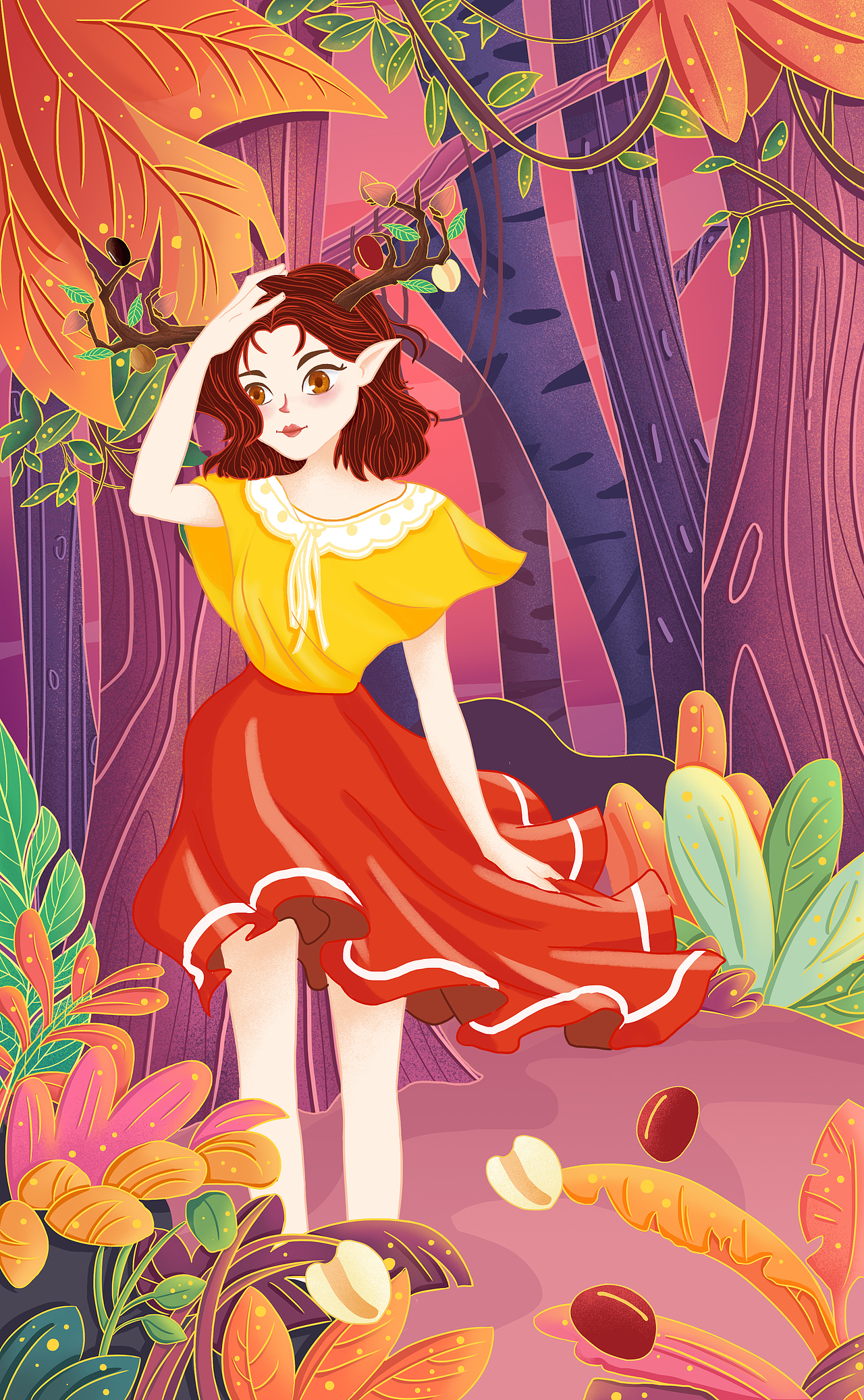 手绘插画代餐饼干包装（图ZMjQxMDI1MTc2） - 商业插画 - 站酷设计师崔崔cici原创素材 - 站酷ZCOOL