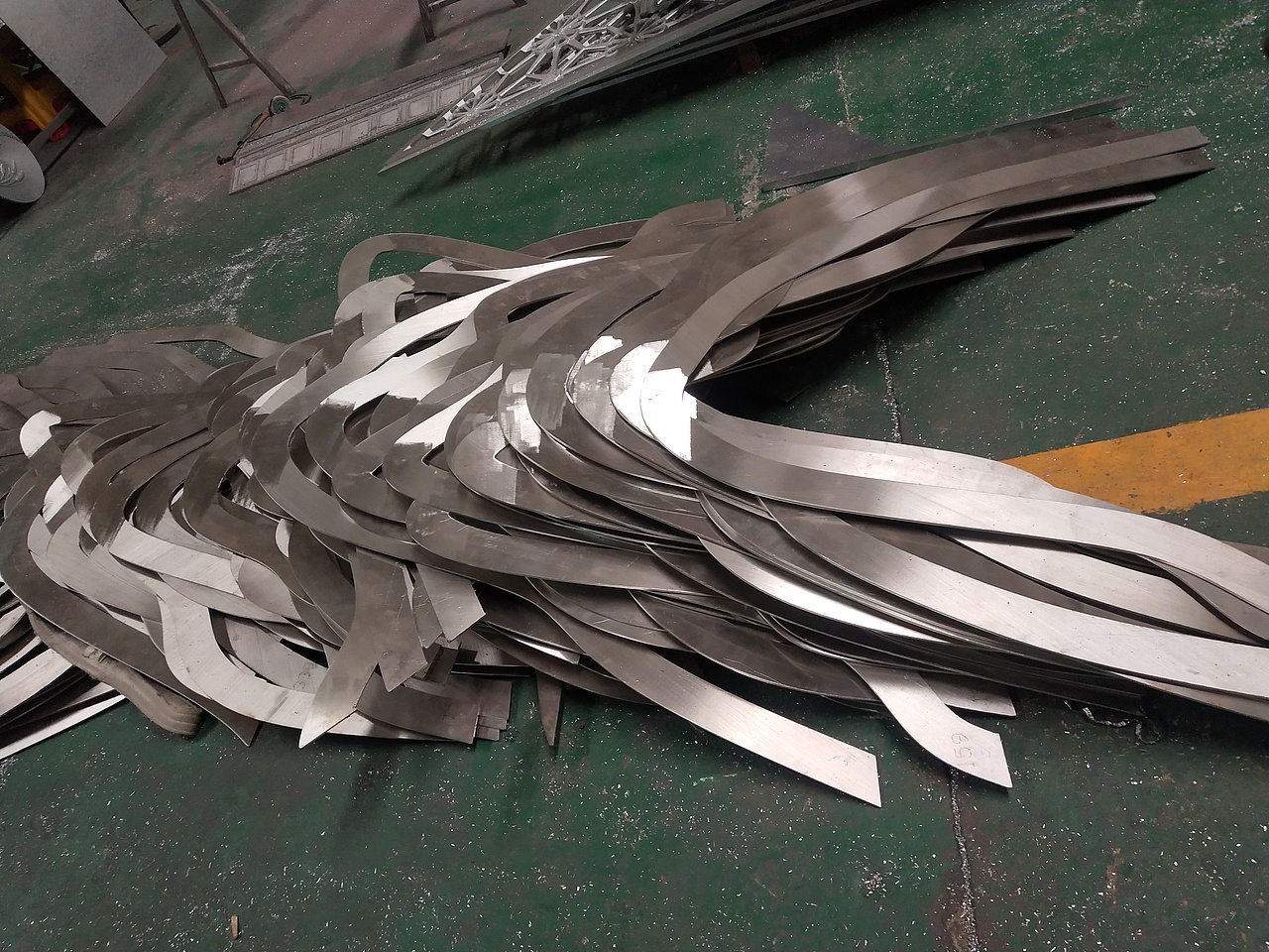 景观园林不锈钢假山雕塑