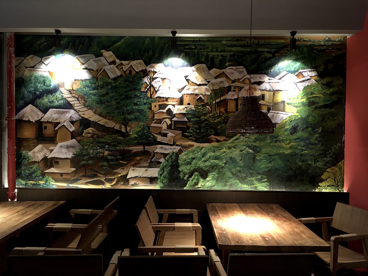 墙绘主题背景手绘（家装背景，工装背景）景点文化打造（图ZMjE1MDc0MTg4） - 新锐潮流插画 - 站酷设计师壁尚手绘贵州墙绘原创素材 - 站酷ZCOOL