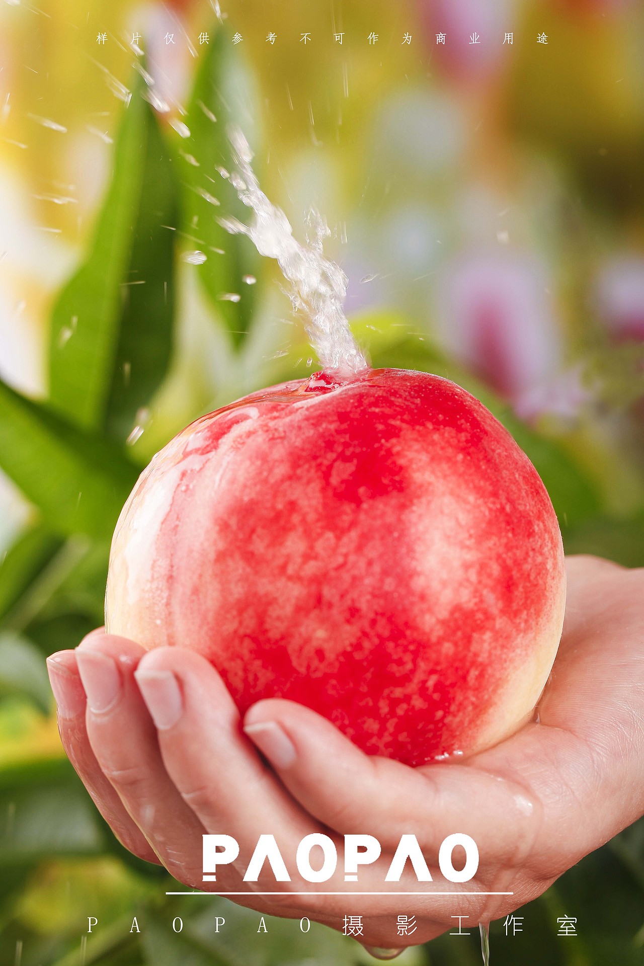 鲜甜甘美,肉嫩多汁的水蜜桃