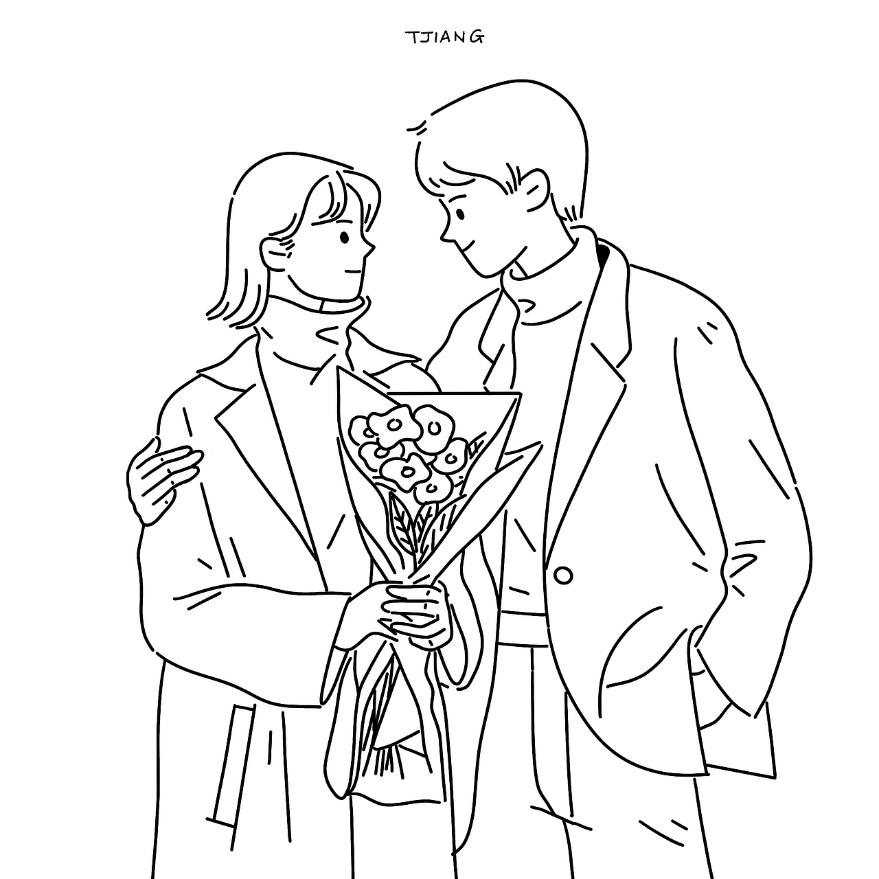 那些人 日涂卡（图ZMTk1OTU0MDg4） - 创作习作 - 站酷设计师TJIANG原创素材 - 站酷ZCOOL