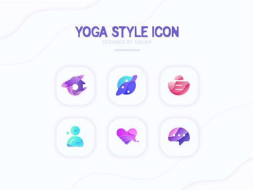 yoga风图标