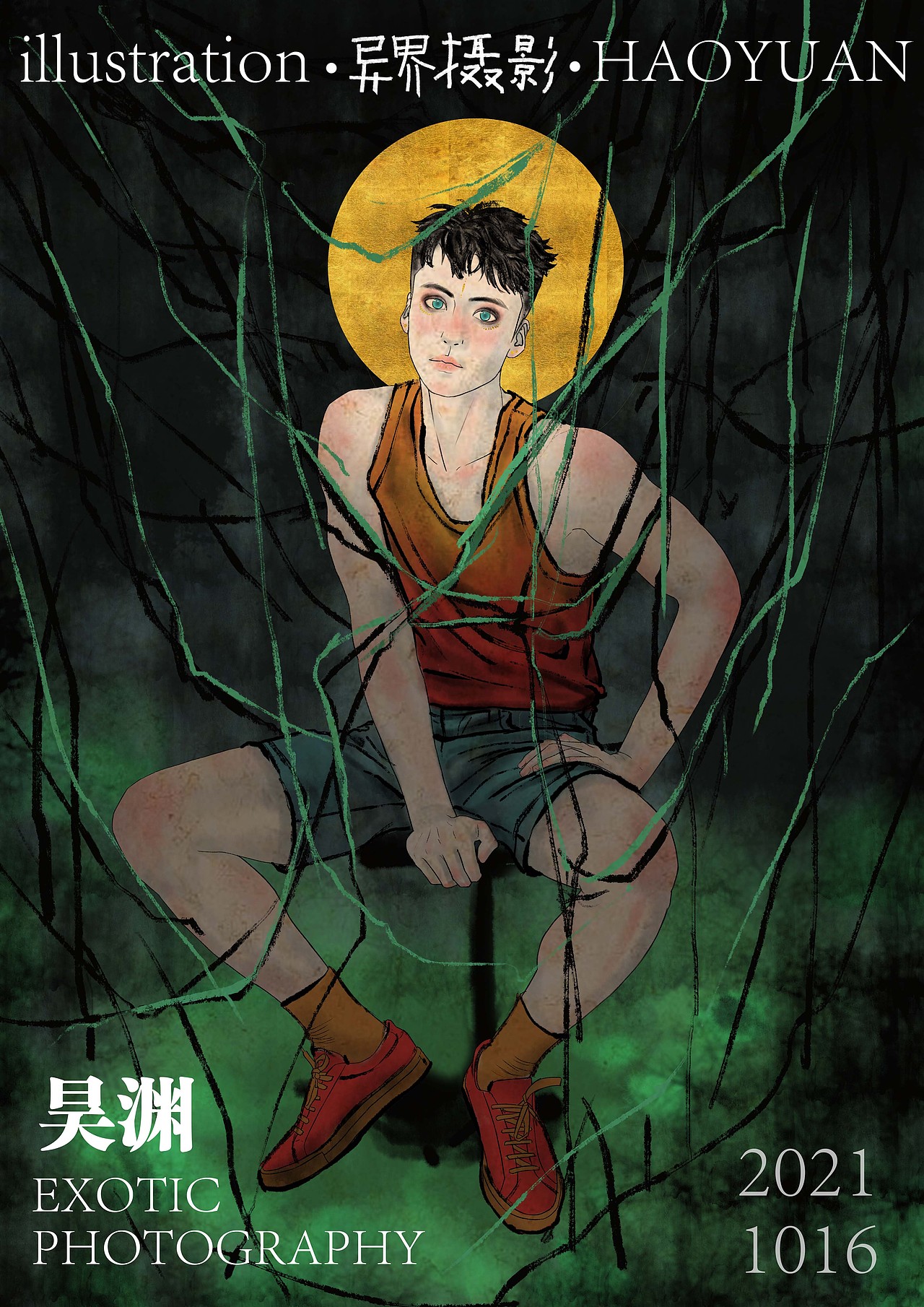 【每天一画】10月7日—10月16日（图ZMjc0MjQ1MDU2） - 创作习作 - 站酷设计师画师昊渊原创素材 - 站酷ZCOOL