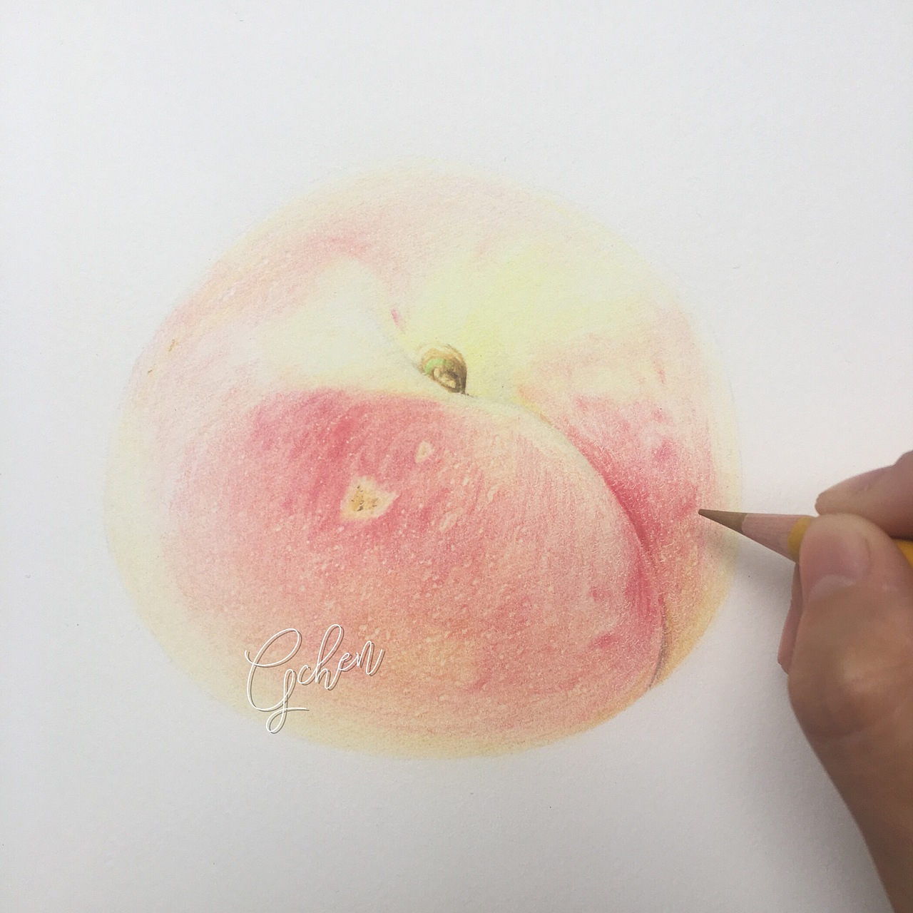 手绘桃子（图ZMTMyNDcwMTIw） - 绘画 - 站酷设计师咔咔画画la原创素材 - 站酷ZCOOL