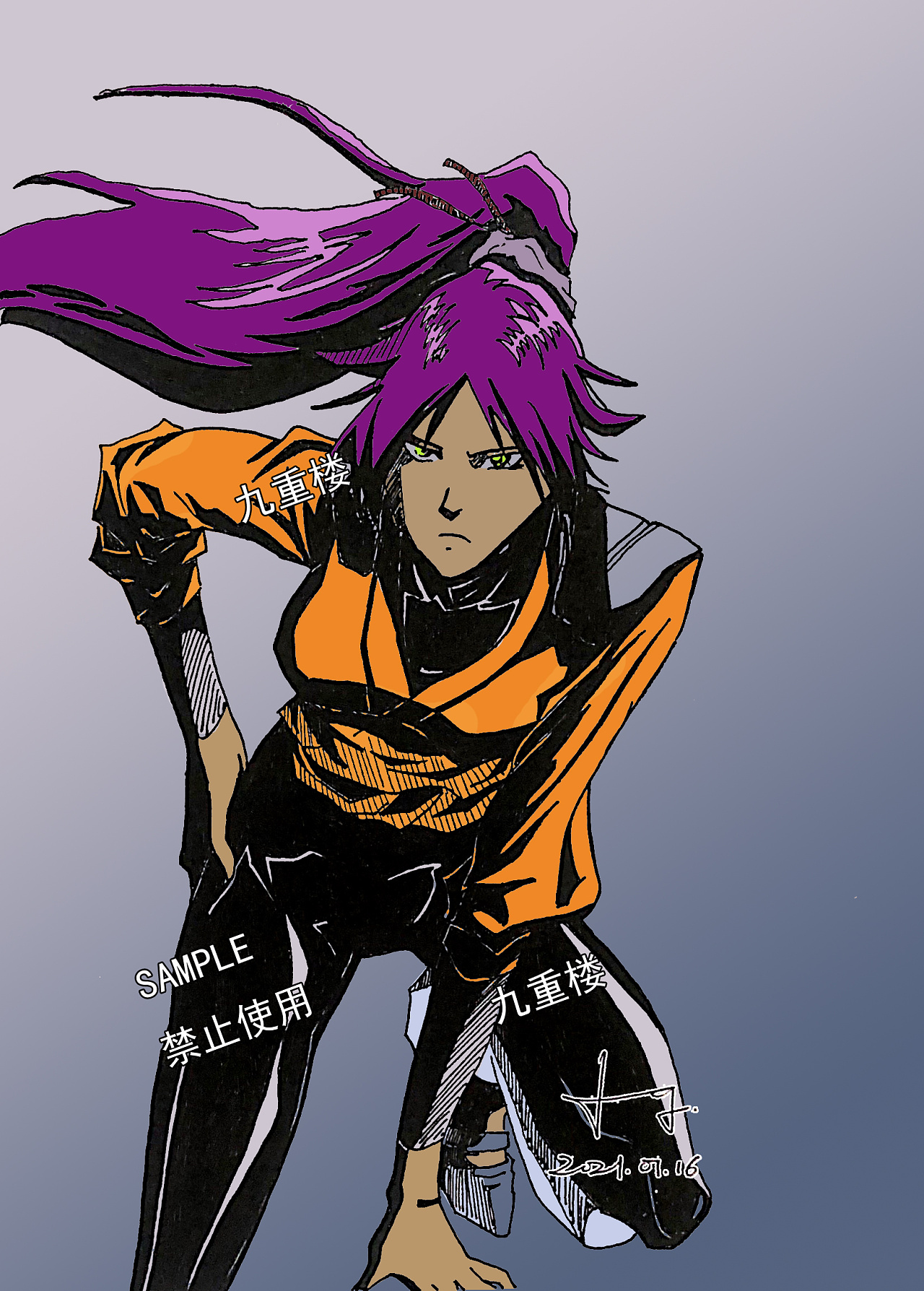 bleach|插画|艺术插画|一九重楼一 - 临摹作品 - 站酷 (zcool)