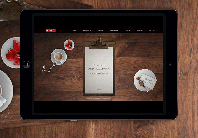 企业网页设计 - ANDROS 安德鲁水果加工专家（图ZMjE0MzMzNzI=） - 企业官网 - 站酷设计师CreativeCapital原创素材 - 站酷ZCOOL