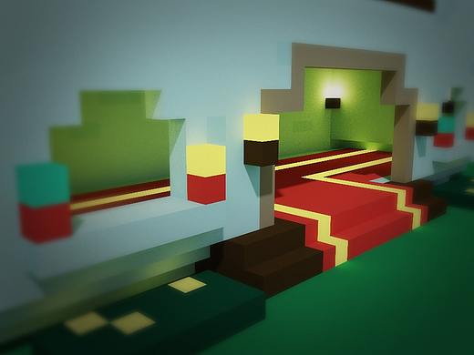 中世纪塔楼（MagicaVoxel）