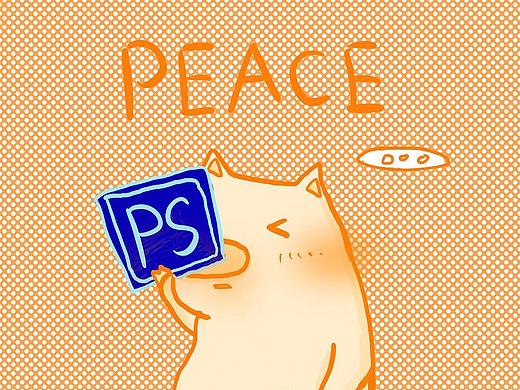 掌握设计软件的猪猪女孩(2019年猪年明信片图)