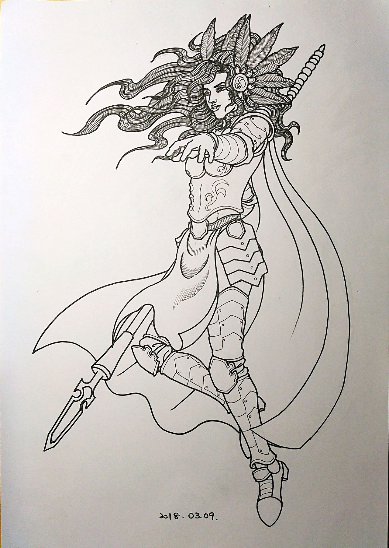 武士练习|插画|创作习作|单眼皮minos - 原创作品 - 站酷 (zcool)