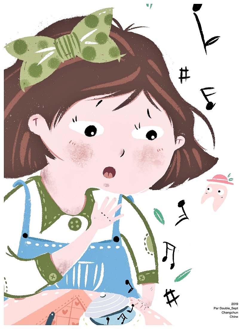 2019儿童杂志插图板绘案例汇总（图ZMTc5MDE3NjEy） - 商业插画 - 站酷设计师Double_Sept原创素材 - 站酷ZCOOL