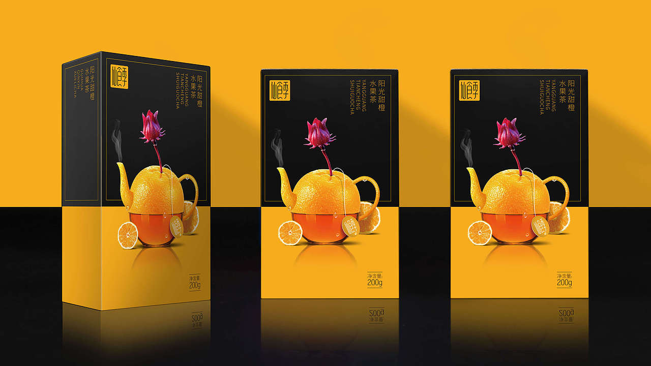 花果茶包装设计