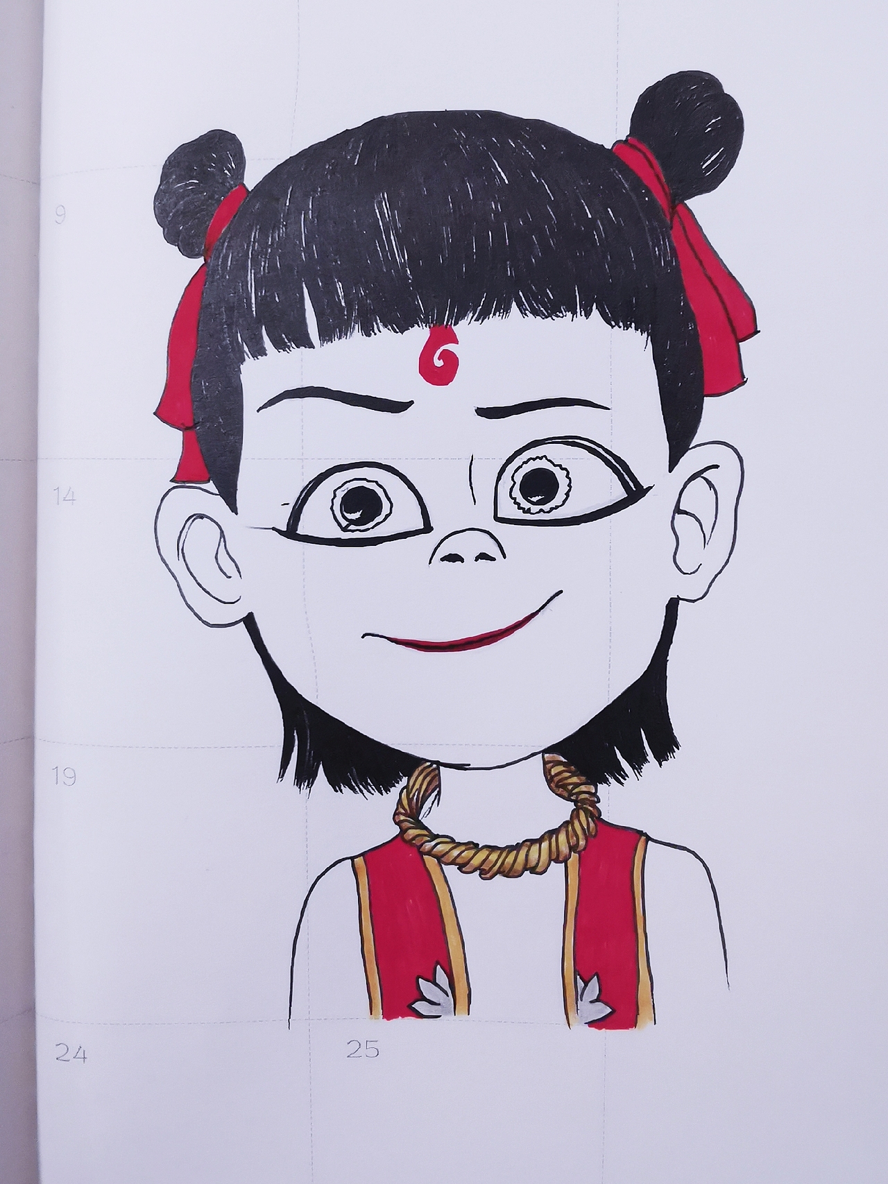 哪吒之魔童降世手绘