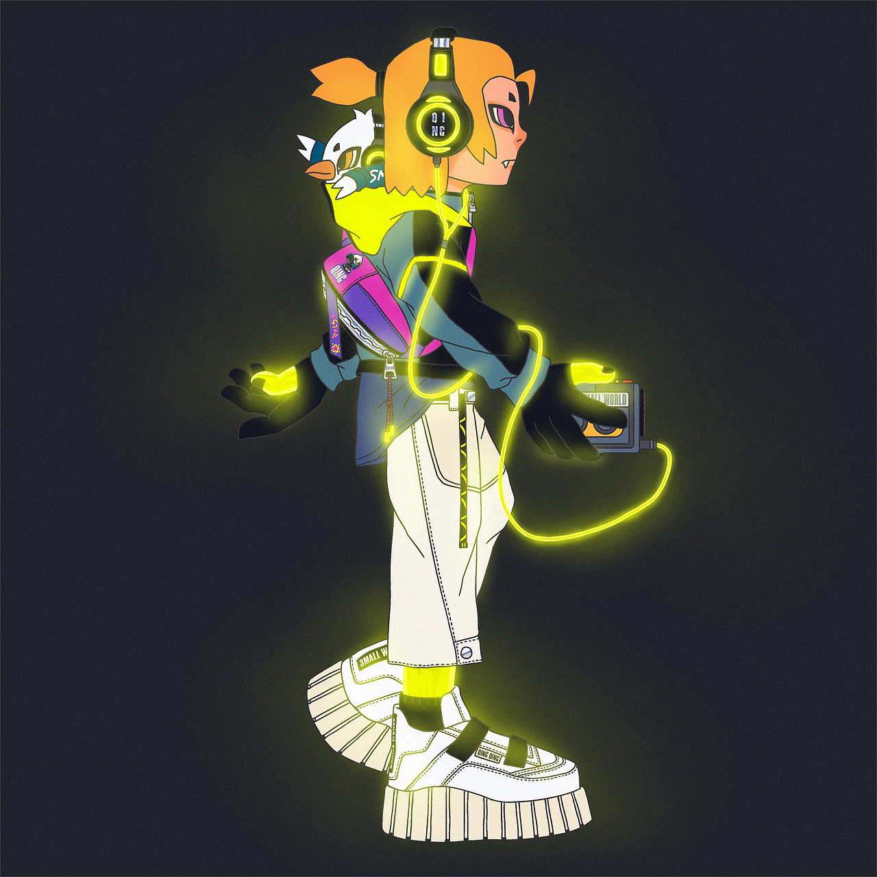 卡通潮流人设插画（图ZMjc5MjY4NzAw） - 新锐潮流插画 - 站酷设计师SHAHUHU庆庆原创素材 - 站酷ZCOOL