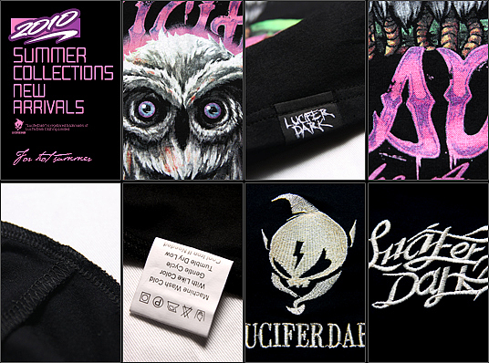 2010夏季 潮流服饰 Lucifer Dark 的T恤图案 猫头鹰插画（图ZMTAyNjU5Mg==） - 像素画 - 站酷设计师luciferdark原创素材 - 站酷ZCOOL