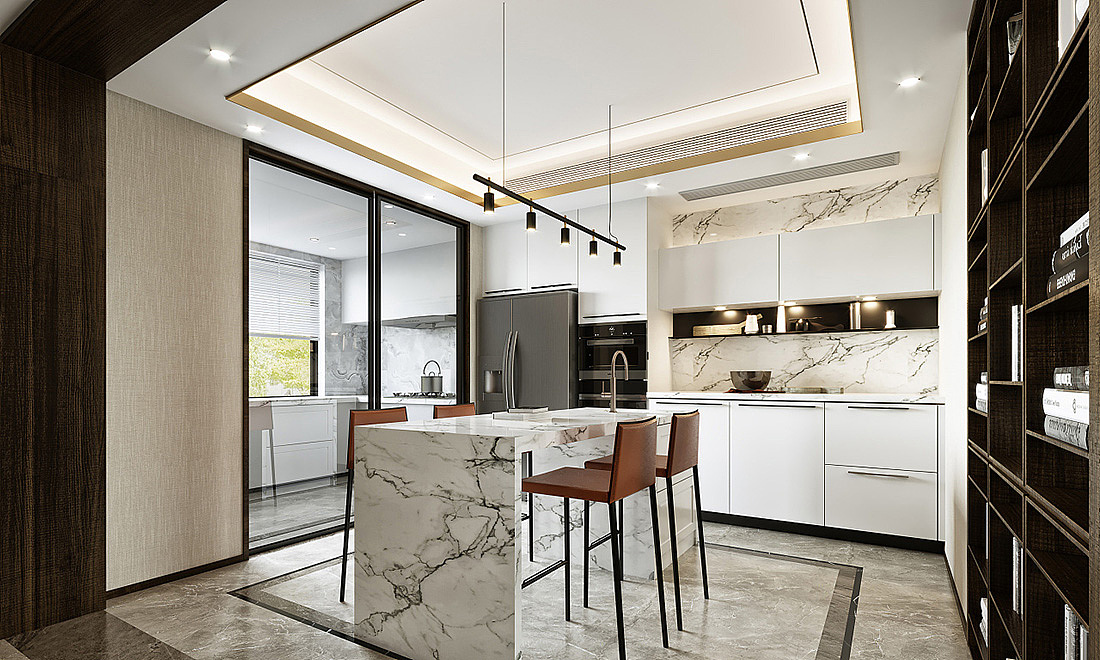 蓝调设计 | W宅别墅