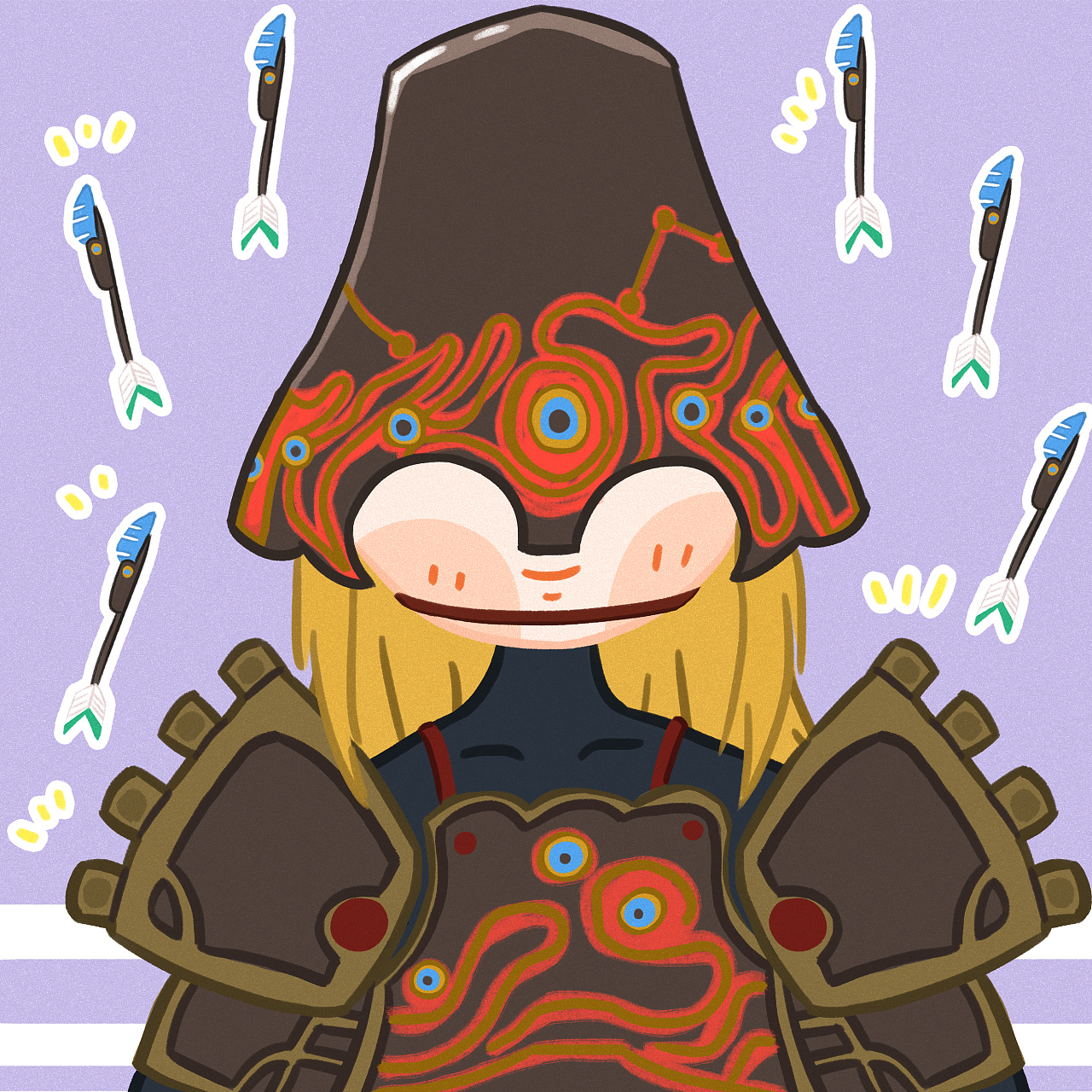 塞尔达q版系列-练习|插画|创作习作|suda氧气瓶 - 原创作品 - 站酷